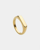 Flat Top Golden Ring Stainless steel - Buy Rings Online