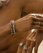 pulseiras de pedras naturais homem