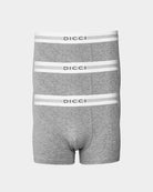 Pack Boxers Cinzentos Dicci - Elástico Bicolor - Boxers Online - Dicci