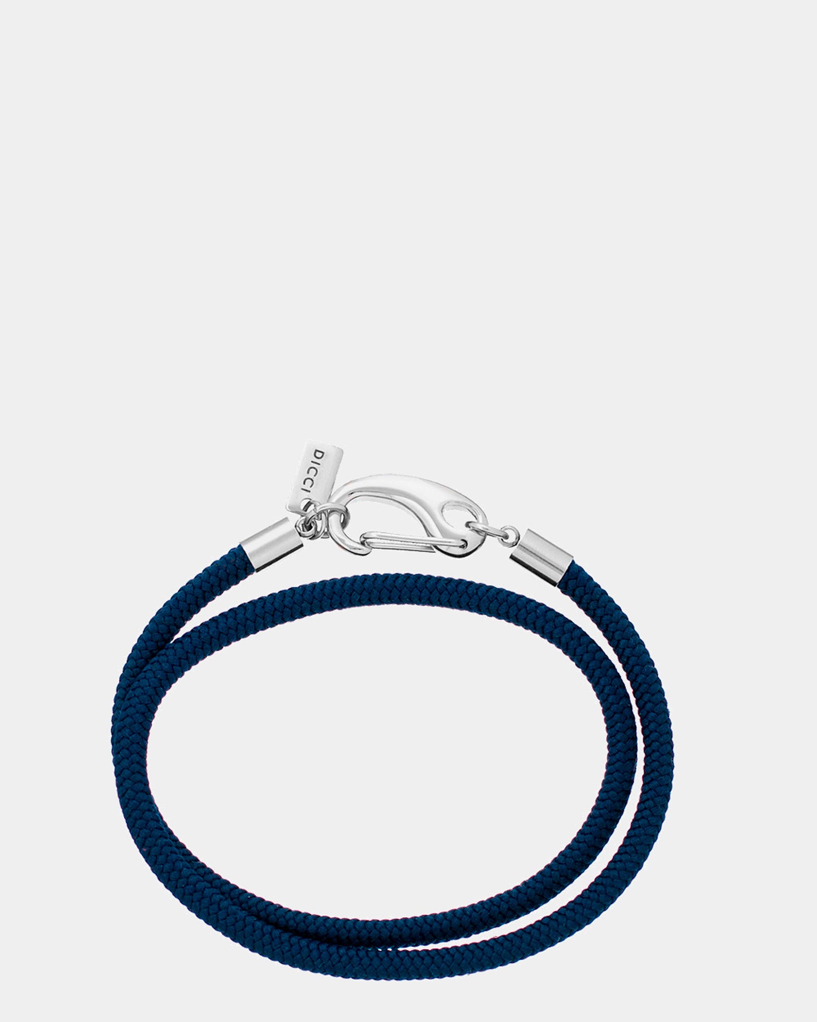 Nile - Pulsera Náutica 'Nile' - Pulsera náutica Azul con un seguro e imponente cierre de acero inoxidable - Joyería Unissex Online - Dicci