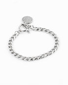 Pulseira de Aço São Bento - Pulseira de Elo de Aço 11 - Joias Unissexo Online - Dicci