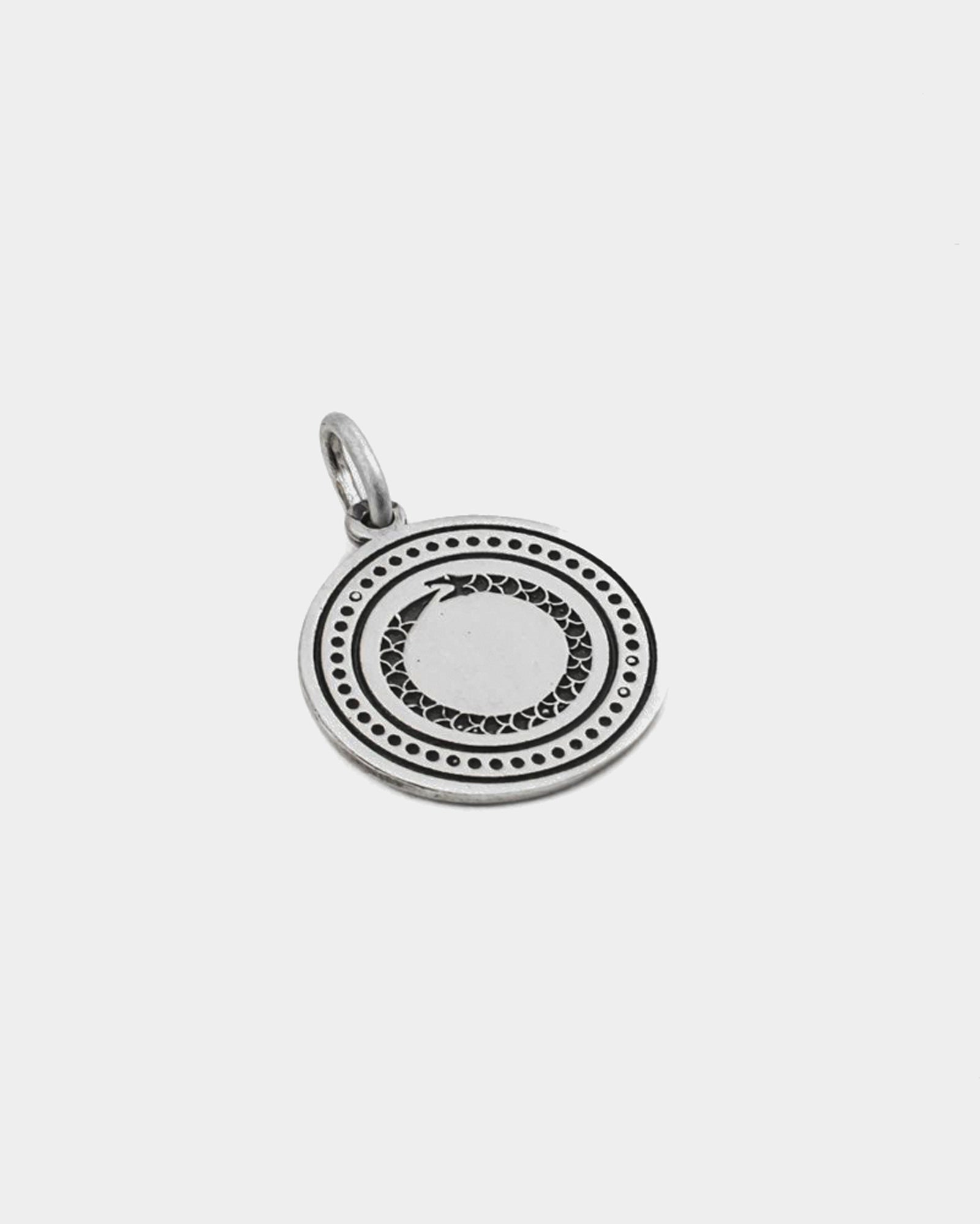 Ouroboros - Colgante de plata esterlina 925 - Joyería Unisexo Online - Dicci