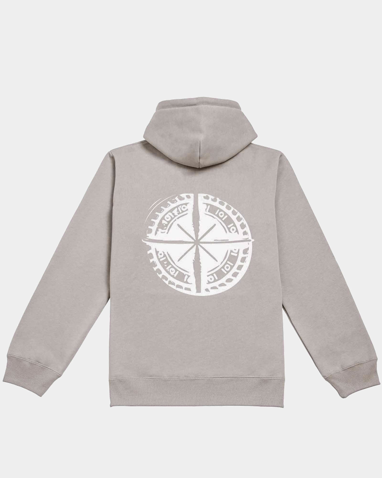 Hoodie Cinzento Compass - Regular Fit- Online Clothing - Dicci