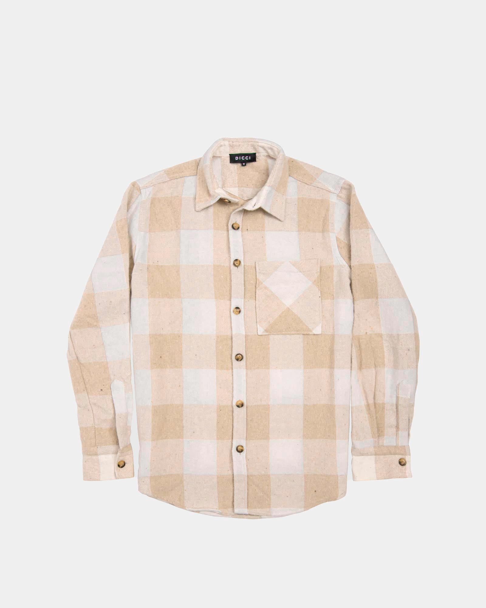 Cotton Check Shirt - Relaxed Fit Shirts - Dicci Online