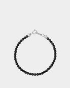 Pulsera Piedra Onix Negro 4mm - Joyeria Online - Dicci