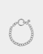 Ring Bracelet - Silver Stainless Steel - Online Unissex Jewelry - Dicci