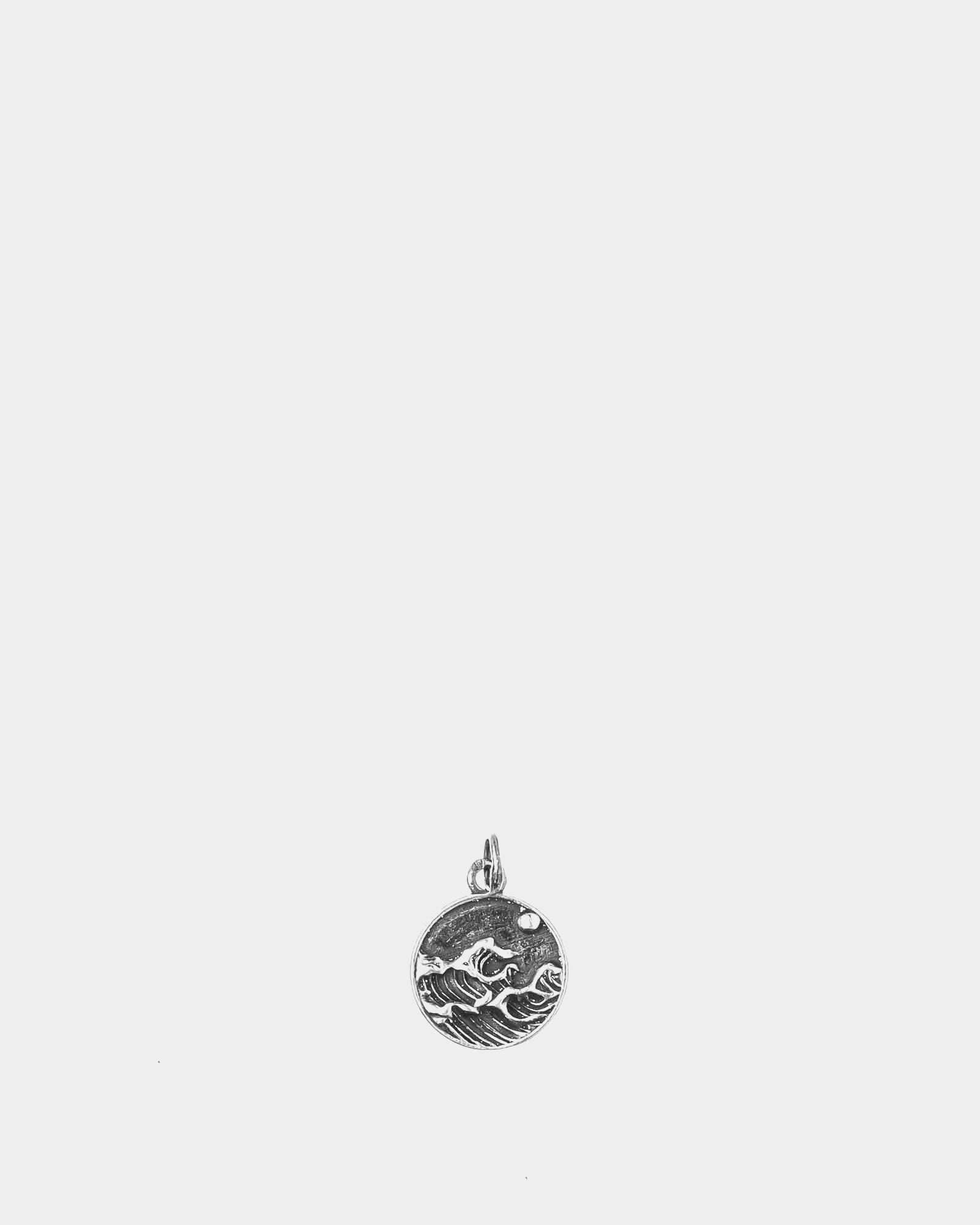 Wave Pendant - Silver Pendant 925 Wave - Silver Accessories - Online Unissex Jewelry - Dicci