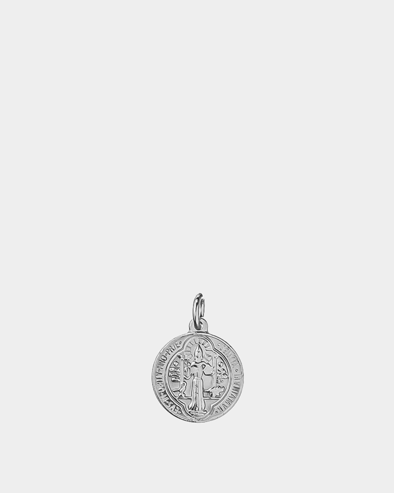 Steel Pendant St Benedict II - St. Benedicts Pendant - Online Unissex Jewelry - Dicci